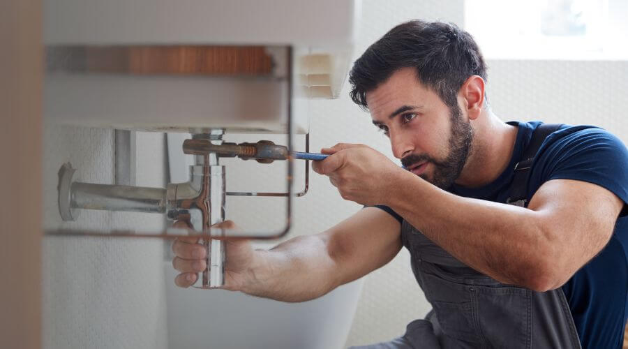 Hot water issue at sink in Taswell, IN